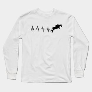 Equestrian Heartbeat Long Sleeve T-Shirt